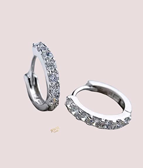 SJ SHUBHAM JEWELLERS™ Tiny Hoop and Septum Nose Ring One Piece/Combo/Gold 18K 750/925 Sterling Silver Simple & Beautiful Nose Pin For Women & Girls