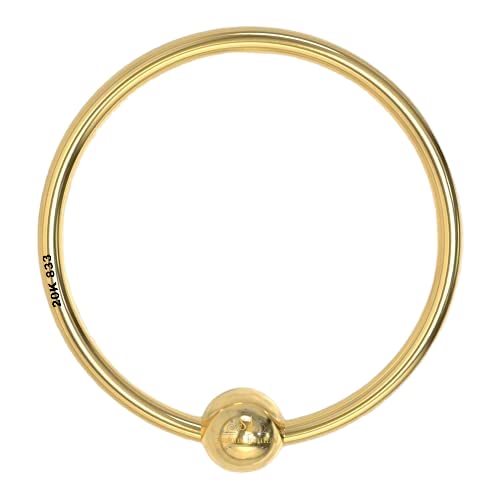 SJ SHUBHAM JEWELLERS™ Tiny Hoop and Septum Nose Ring One Piece/Combo/Gold 18K 750/925 Sterling Silver Simple & Beautiful Nose Pin For Women & Girls