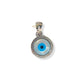 JEWELYAARI™ By SJ Stylish Evil Eye Necklace Pendant Third Blue Eyes Amulet Protection Pendant for Girls, Women, Mens and Children (Evil Eye Pendant Only) - JewelYaari By Shubham Jewellers