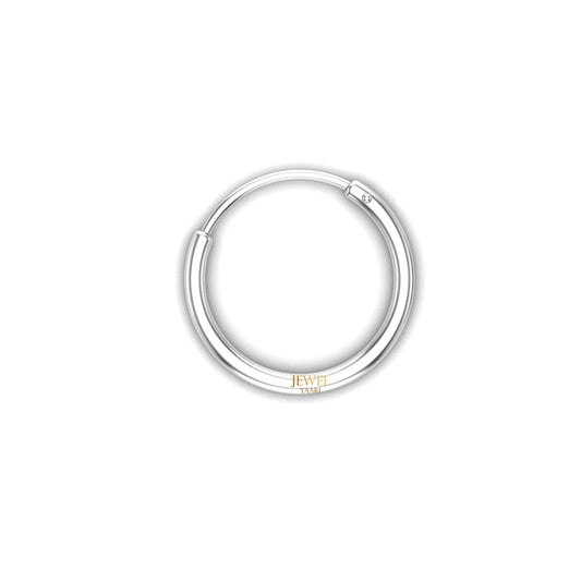 Shubham Jewellers Rehti 92.5 Silver Tiny Hoop Nose Ring 1 Piece,Two Piece, Variation, Simple & Beautiful Nose Pin For Women & Girls