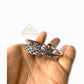 SJ SJ SHUBHAM JEWELLERS? 925 Sterling Silver Oxidised Designer Peacock Kada for Women/Girls