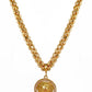 Luxurious Men's Gold Plated Pendant With Chain Vol 3