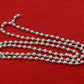 SJ SHUBHAM JEWELLRS 925 Pure Silver Beads Jaap Mala for Pooja (54 Beads) Unisex Both for Men & Women (5 MM) - JewelYaari By Shubham Jewellers