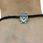 SJ SHUBHAM JEWELLERS Rehti 925 Oxidised Silver Black Thread Owl Nazarbattu/Nazaiya Anklet/Bracelet for Girls, Women and Children with Silver Ghunghroo