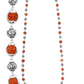 JewelYaari Rudraksha Capping Silver Mala for Men - Single Line, 925 Silver, 5 Mukhi, 27 Rudraksha Beads and 27 Silver Beads, 24 Inch