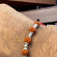 SJ SHUBHAM JEWELLERS™ 925 Sterling Silver Rakhi for brother Rudraksha Rakhi Bracelet Raksha Bandhan Pure Cotton For Men, Boys, Kids Rakhi With Roli Chawal - JewelYaari By Shubham Jewellers