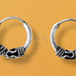 SJ SHUBHAM JEWELLERS™ 925 Sterling Silver Hoop Earrings for Women & Girls, Silver Bali for Girls - JewelYaari By Shubham Jewellers
