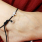 Shubham Jewellers Rehti 925 Oxidised Silver Black Thread Puppy Nazarbattu/Nazaiya Anklet/Bracelet for Girls, Women and Children with Silver Ghunghroo