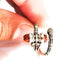 Shubham Jewellers Rehti 925 92.5 Sterling Silver Rudraksha Bahubali Trishool Ring for Men and Boys 9gm - JewelYaari By Shubham Jewellers