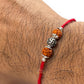 SJ SHUBHAM JEWELLERS™ 925 Sterling Silver Rakhi for brother Rudraksha Rakhi Bracelet Raksha Bandhan Pure Cotton For Men, Boys, Kids Rakhi With Roli Chawal - JewelYaari By Shubham Jewellers