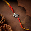 925 Krishna Bansuri Sterling Silver Rakhi for brother , Rakhi For Men, Rakhi For Kids( Krishna Bansuri Silver Rakhi )