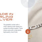 JewelYaari? Pure 925 Sterling Silver Italian Sachin Figaro Chain Necklace ACPL for Men 20 Inches(24 Gm) - JewelYaari By Shubham Jewellers
