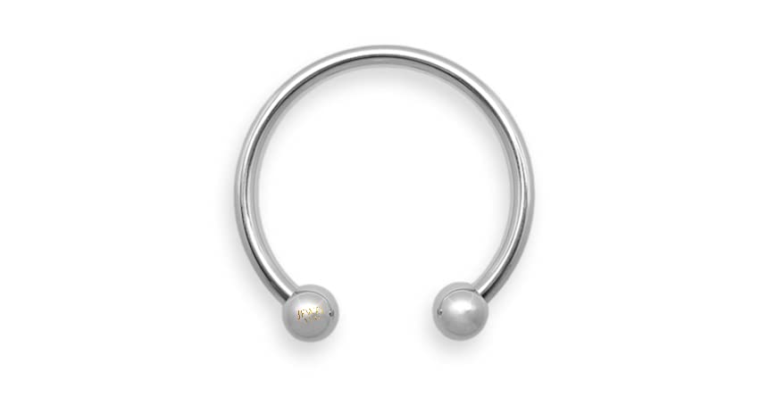 JEWELYAARIâ¢ 92.5 Silver Tiny Hoop Nose Ring 1 Piece,Two Piece, Variation, Simple & Beautiful Nose Pin For Women & Girls