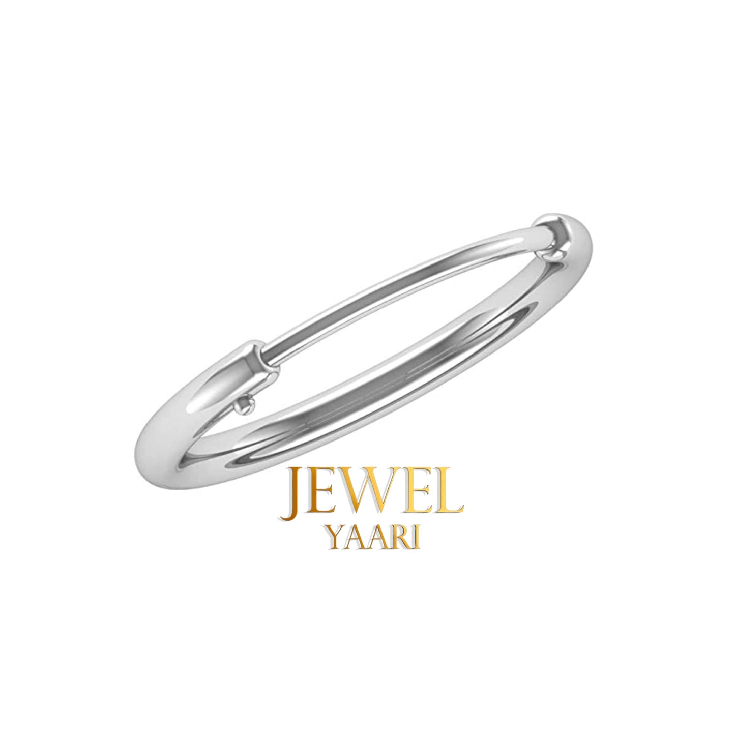 Shubham Jewellers Rehti 92.5 Silver Tiny Hoop Nose Ring 1 Piece,Two Piece, Variation, Simple & Beautiful Nose Pin For Women & Girls