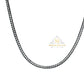 SJ SHUBHAM JEWELLERS? Pure 925 Sterling Silver Chain Necklace for Men and Women 22 Inches Various Design (Rope)