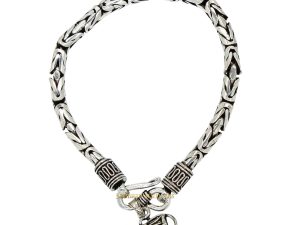 925 Round Bracelet with damru