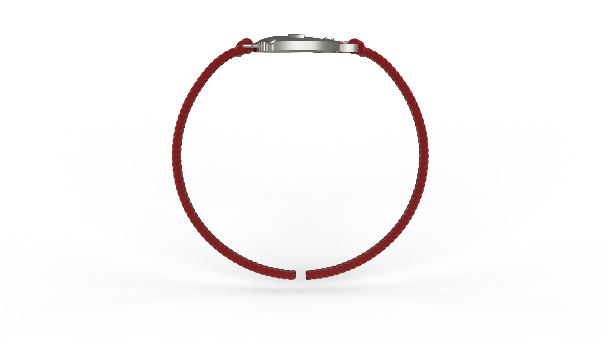 JewelYaari 925 Sterling Silver Rakhi With Roli Chawal ( Om Ganesha)