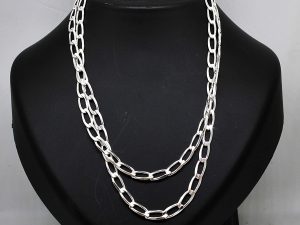 Shubham Jewellers Rehti 925 Sterling Silver Fashion Sachin Chain For Boys, Girls and Children