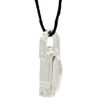 Shubham Jewellers Rehti Pure Silver Nazar Chaku Pendants Nazariya for New Born Babies kids Pure Cotton Thread for Protection (2.0)