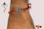 JewelYaari 925 Sterling Silver Rakhi With Roli Chawal (Best Bro )