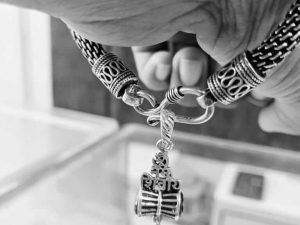 Bracelet With Om Namah Pendent