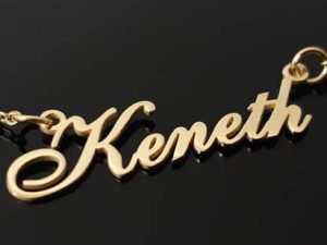 925 Sterling Silver Custom Name Pendent