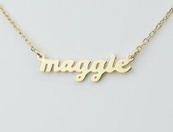 925 Sterling Silver Custom Name Pendent