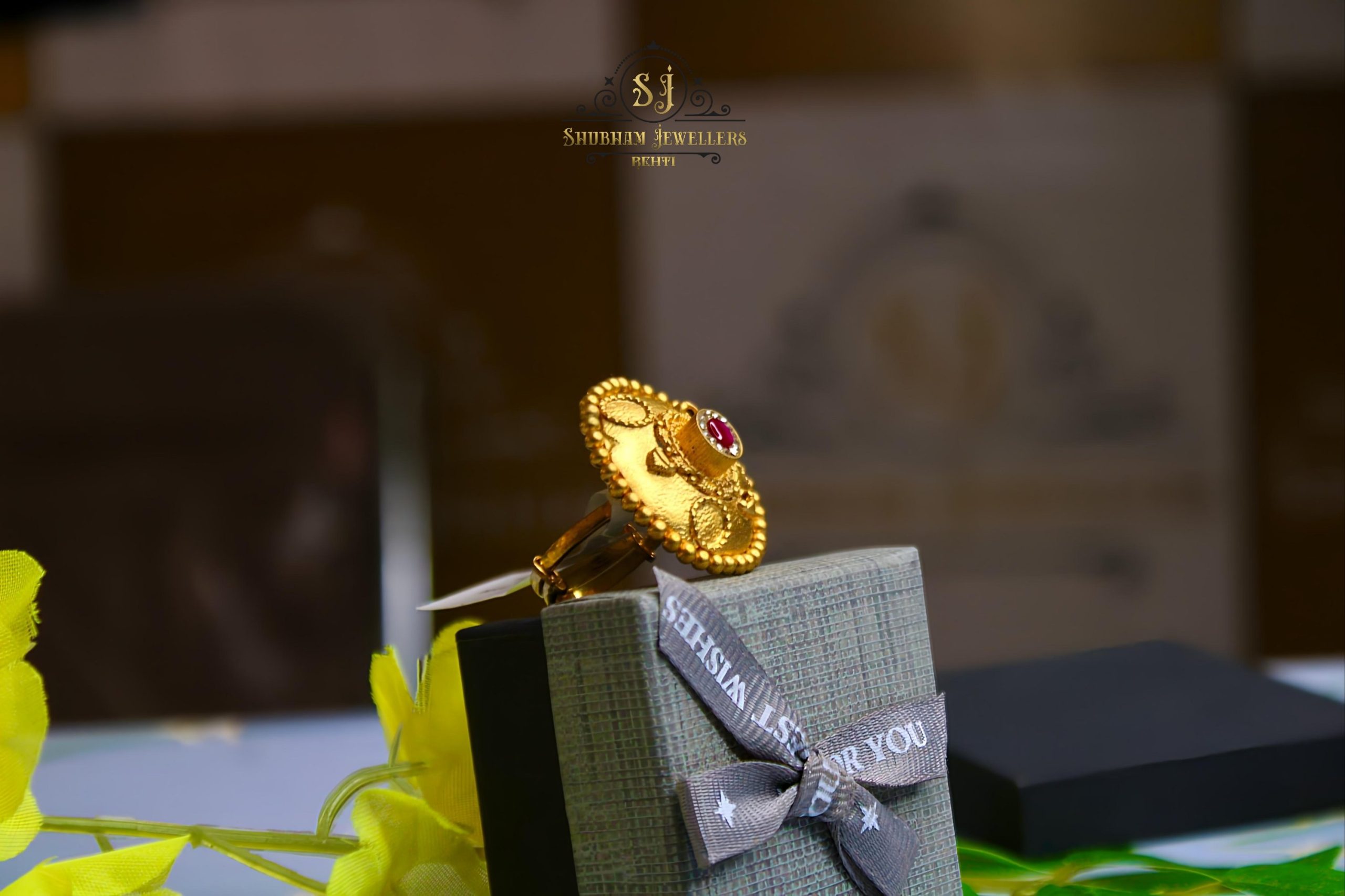 925 Silver Statement Ring with Ruby – Traditional Elegance & Premium Craftsmanship | Jewelyaari - Image 4