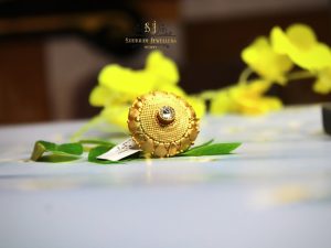 925 Silver Floral Antique Ring – Gold Finish Statement Design | Jewelyaari