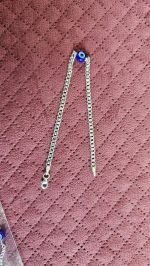 Evil Eye Silver Bracelet for Men and Women