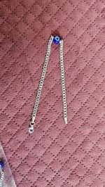 Evil Eye Silver Bracelet for Men and Women