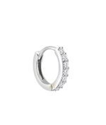 "JEWELYAARIâ¢ 92.5 Silver Tiny Hoop Nose Ring 1 Piece,Two Piece, Variation, Simple & Beautiful Nose Pin For Women & Girls"