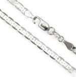 JewelYaari™ Pure 925 Sterling Silver Italian Link Curb Bracelet for Men and boys 8.5 Inches(
