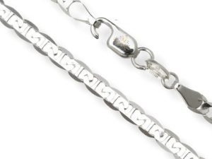 JewelYaari Pure 925 Sterling Silver Italian Link Curb Bracelet for Men and boys 8.5 Inches(