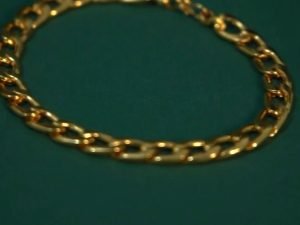 Men's Jewellery 2GoldenChain 1Bracelet & 1Ring Combo of 4