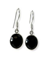 "JewelYaariâ¢ by JewelYaariâ¢Pure 925 Sterling Silver Hoop Dangle Earrings for Women and Girls, Multiple Colors, pearl,amethyst,turquoise, red, Clear Crystals"