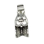 "SJ SHUBHAM JEWELLERS Rehti 925-92.5 Pure Sterling Silver Oxidised Pendant For Men,Women,Children,Boys and Girls"