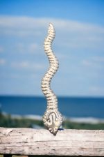 SJ SHUBHAM JEWELLERS? Silver/Chandi Naag Nagin Ka Joda for Kalsarp Dosha (Silver) Multiple Pack (1/2 /4/6/10) (Pack of Two)