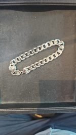 "Pure 925 Sterling Silver Italian Sachin Figaro Bracelet for Men women's, girls, and boys 8.5 Inches Multiple Design"