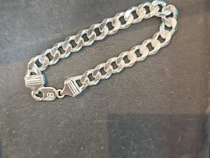 "Pure 925 Sterling Silver Italian Sachin Figaro Bracelet for Men women's, girls, and boys 8.5 Inches Multiple Design"