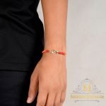 "925 Trishool Om Golden Silver Rakhi | Sterling Silver Rakhi for brother, Rakhi For Men, Rakhi For Kids("