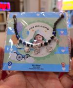 JewelYaari 925 Sterling Silver Chand Suraj Evil Eye Haay Om Kanthi | Skin-Friendly Nazariya Pendant for Infants to 3-Year-Old Kids | Unisex Baby Jewelry with Black Thread