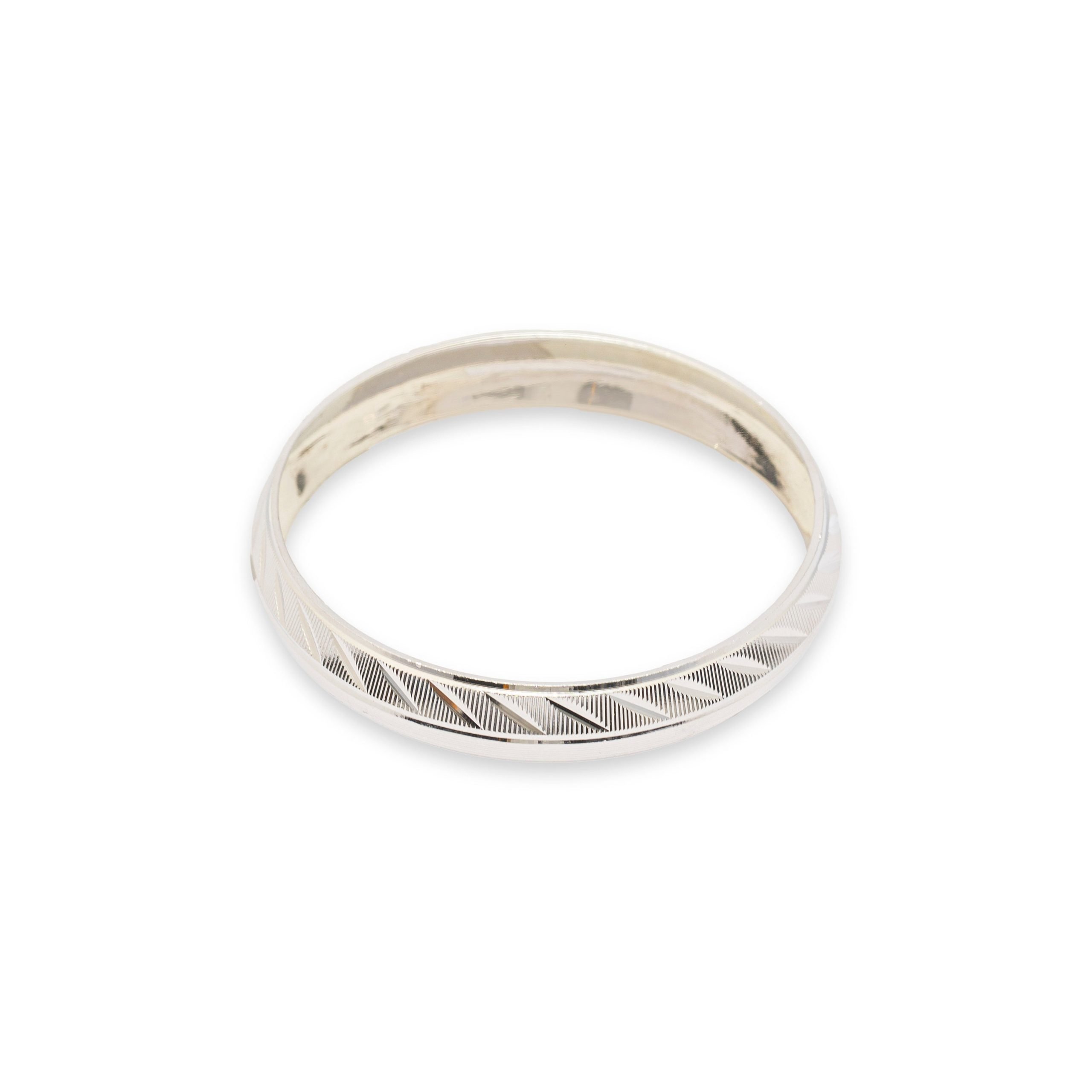 925 Silver Power Kada – Boldness in Every Curve