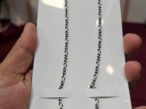 925 Sterling Silver Matt Finish Chain for Men – 9 g | 20 Inch | Branded & Hallmarked