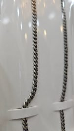 925 Sterling Silver Matt Finish Chain for Men – 23.5g | 24 Inch | Branded & Hallmarked