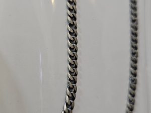 925 Sterling Silver Matt Finish Chain for Men – 23.5g | 24 Inch | Branded & Hallmarked