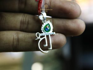 Krishna Shree Feather Pendant – Divine Blessings & Elegant Craftsmanship | Jewelyaari