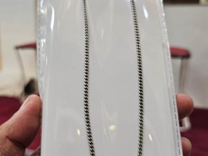 925 Sterling Silver Matt Finish Chain for Men – 9.5g | 20 Inch | Branded & Hallmarked