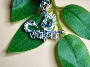 Radha Krishna Pendant – Symbol of Eternal Love & Divine Harmony | Jewelyaari