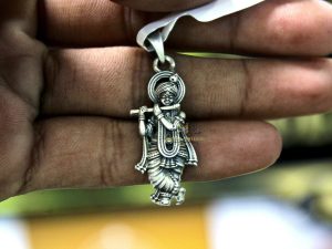 "Divine Krishna Ji Pendant – Symbol of Love, Peace & Spiritual Grace | Jewelyaari"